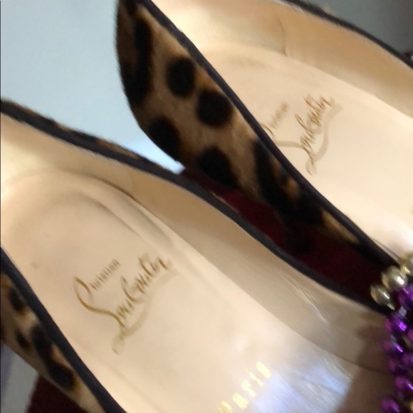 Christian Louboutin Leopard Heels - Picture 2 of 6
